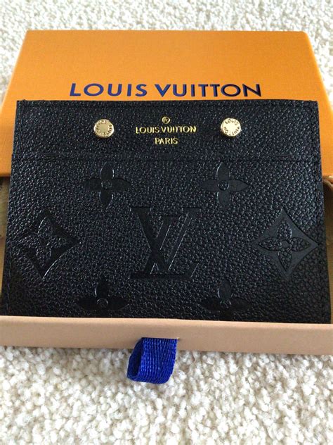 small louis vuitton card holder|louis vuitton empreinte card holder.